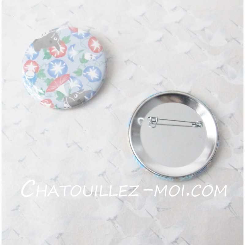 2 Badges Totoro, mon voisin Totoro parapluie