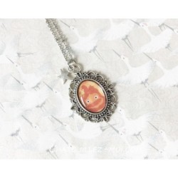 Collier medaillon Calcifer,...