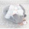 Peluche hamster gris
