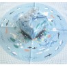 Furoshiki Japonais Fond Marin – Élégance écologique et tradition japonaise