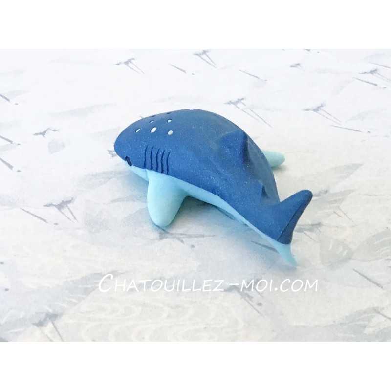 Gomme Requin Baleine Bleu – Marque Japonaise Iwako