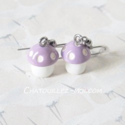 boucles d'oreilles...