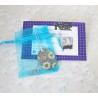 Collier Fleurs Japonaises – Papier Japonais, Résine & Chaîne Argent 925