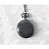 Collier médaillon Jiji chat noir