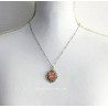Collier medaillon Calcifer, le château ambulant