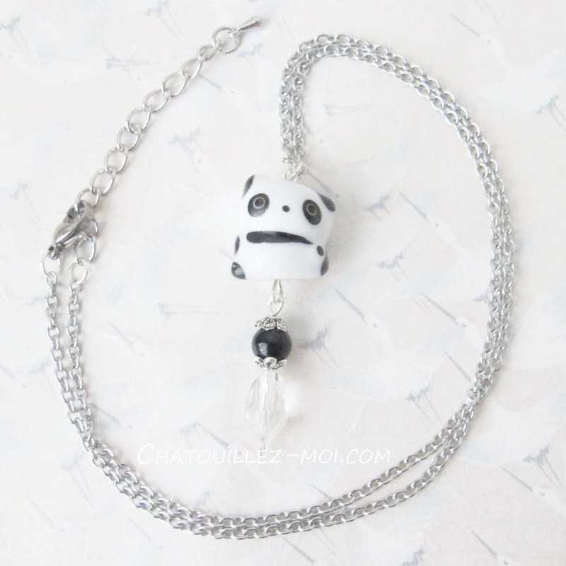 Collier Panda en Céramique – Adorable et Unique