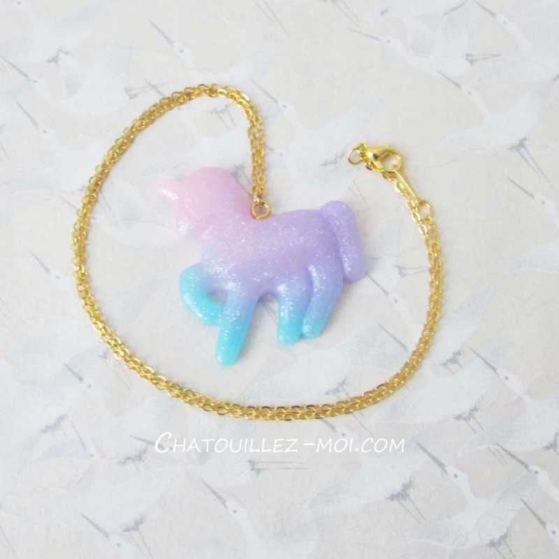 Collier Licorne – Bijou Fantaisie et Magie