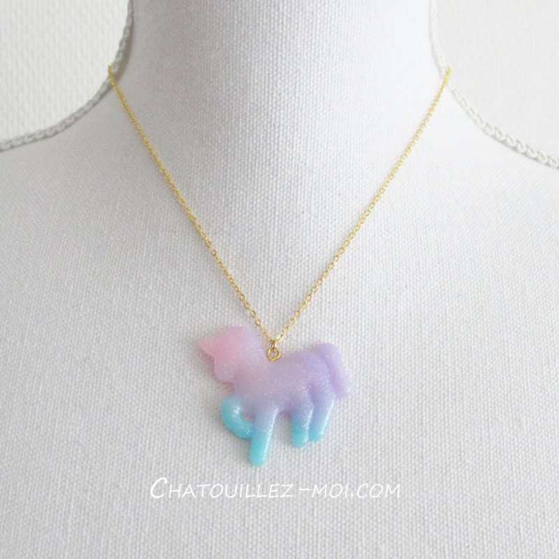Collier Licorne – Bijou Fantaisie et Magie