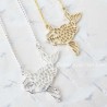 Collier Carpe Origami Doré – Élégance et Symbolique Japonaise