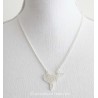 Collier Carpe Origami Argenté – Élégance et Symbolique Japonaise