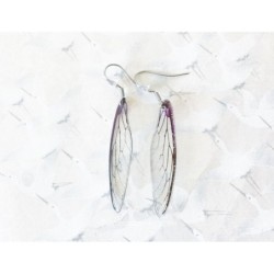 Boucles d'oreilles ailes de...