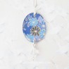 Collier Fleurs Japonaises en Papier Japonais et Résine