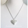 Collier Médaillon Photo en Forme de Cœur