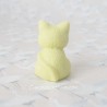 Gomme chat jaune
