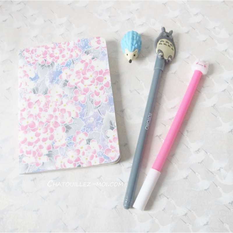 Gomme hérisson bleue Iwako – Gomme japonaise kawaii 2 cm