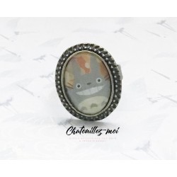 Bague Totoro Gris