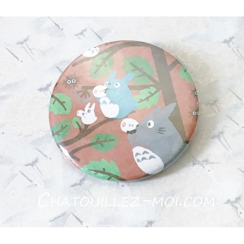 Badge Totoro, mon voisin Totoro  Automne 2