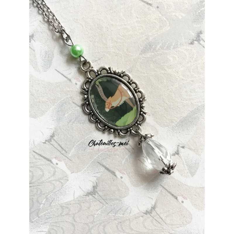 Collier Yakkuru Princesse Mononoke – Bijou Inspiré du Studio Ghibli