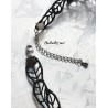 Collier en Dentelle Jiji – Bijou Inspiré de Kiki la Petite Sorcière