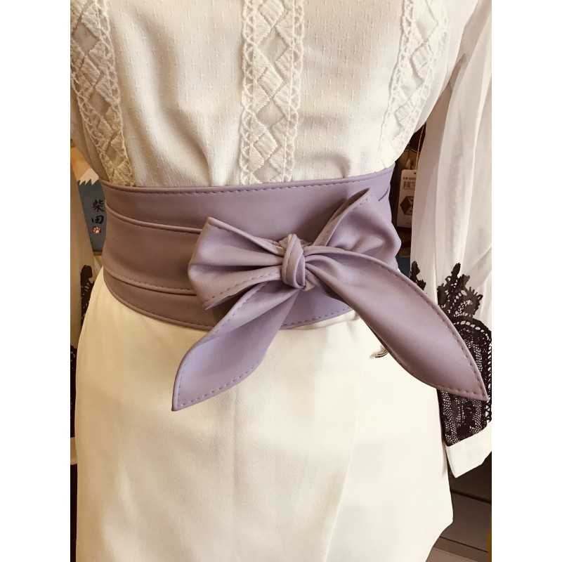 Ceinture à Nouer en Simili Cuir – Taille Unique, Élégante et Ajustable