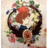 Collier en Dentelle Jiji – Bijou Inspiré de Kiki la Petite Sorcière