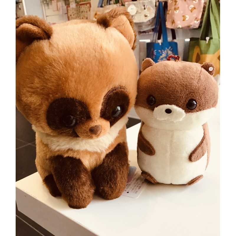 Peluche tanuki kawaii 16 cm Amuse import japonais