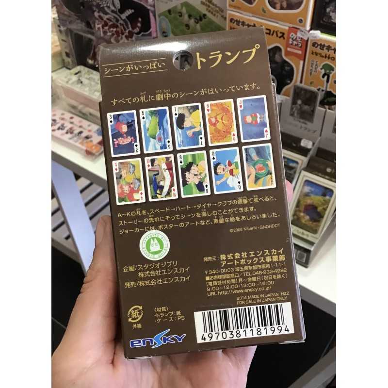 Jeu de Cartes Classique – Ponyo sur la falaise