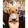 Peluche Daim Marron Amuse – Douceur Kawaii du Japon