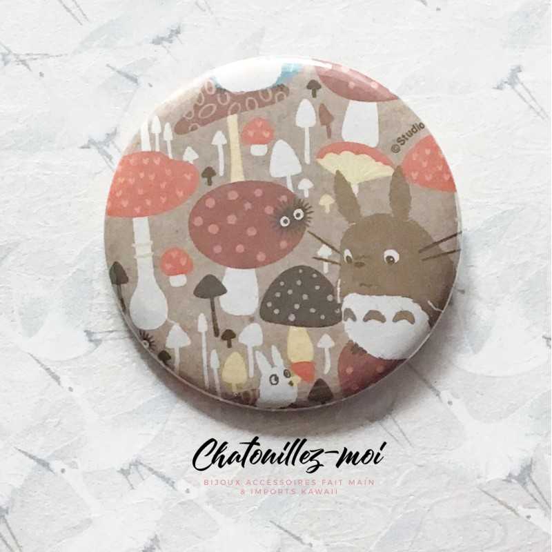 Badge Totoro Automne – Mon Voisin Totoro