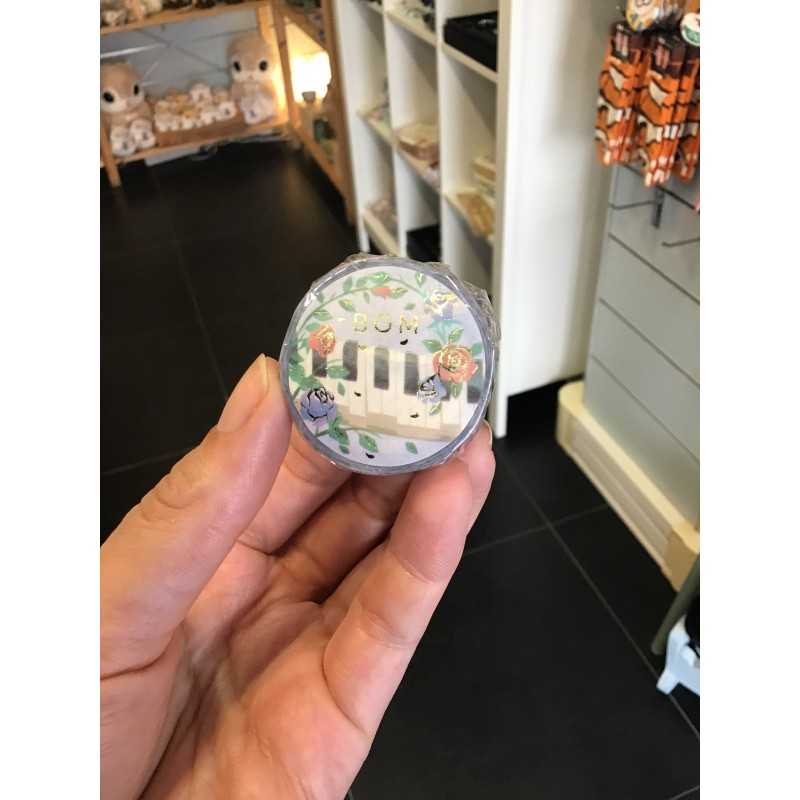 Washi Tape Piano – Élégance musicale pour vos créations