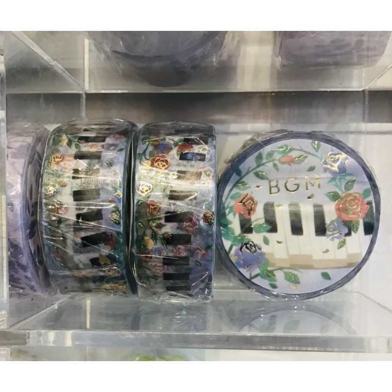 Washi Tape Piano – Élégance musicale pour vos créations