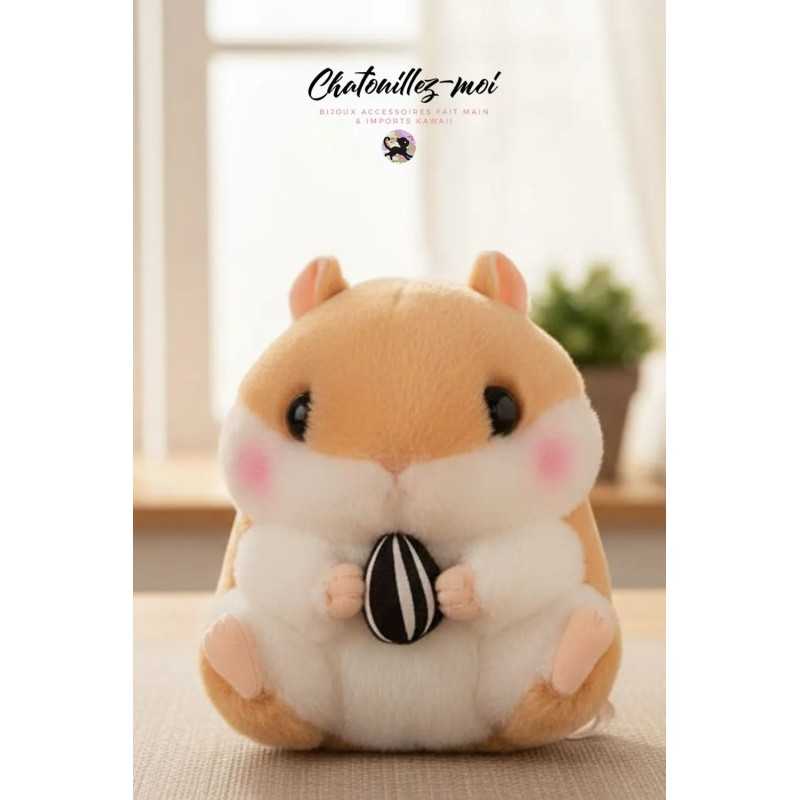 Peluche Hamster Amuse Roux – Adorable et Toute Douce