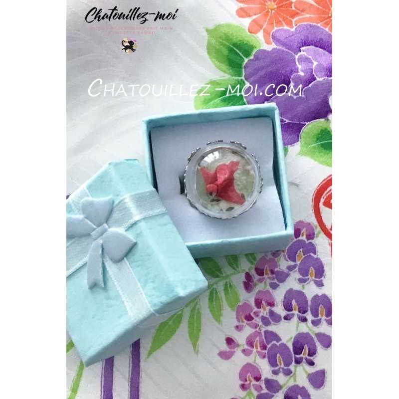 Bague Grue Japonaise Réglable – Élégance et Symbolisme du Japon 🕊️