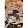 Éventail Plat Japonais Chat & Panda – Création Alsacienne, Fabrication Japonaise 🇯🇵