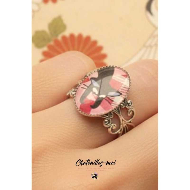Bague Jiji – Chat de Kiki la Petite Sorcière