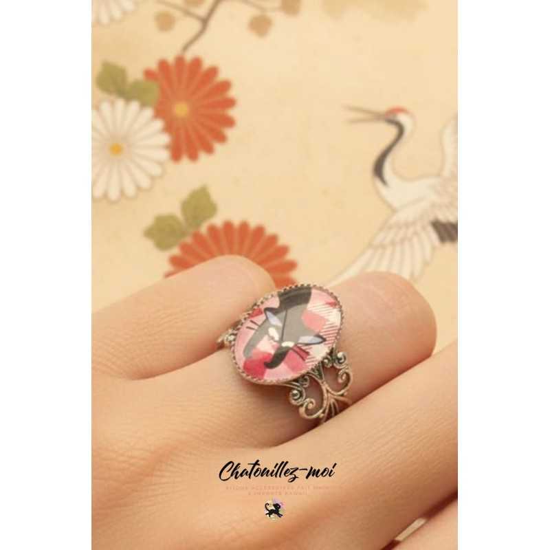Bague Jiji – Chat de Kiki la Petite Sorcière