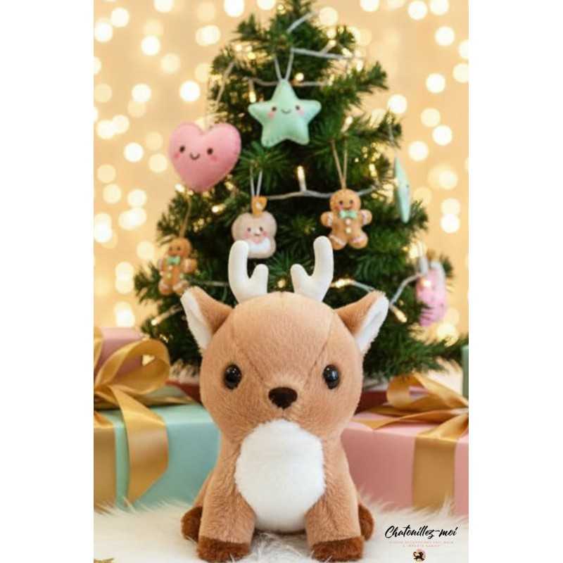 Peluche Daim Marron Amuse – Import Japonais 🦌✨