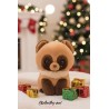 Peluche tanuki kawaii 16 cm Amuse import japonais