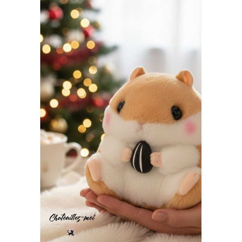 Peluche Hamster Amuse Roux – Adorable et Toute Douce