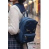 Sac à dos Bleu Élegant Chat Bleu
