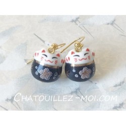 Boucles d'oreilles Maneki...