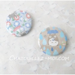 2 Badges Totoro, mon voisin...