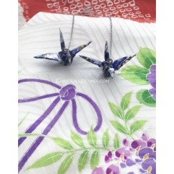 Boucles d'oreilles origami...