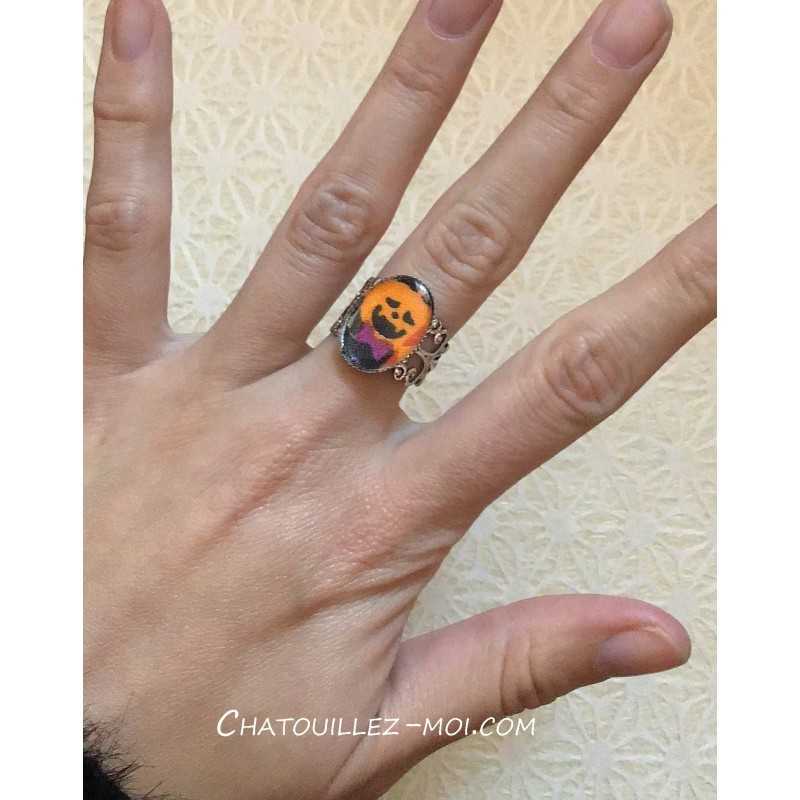 Bague citrouille