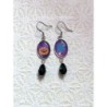 Boucles d'oreilles citrouille et bonbon
