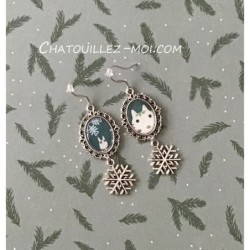 Boucles d'oreilles Totoro...