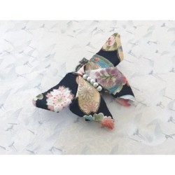 Barrette papillon origami...