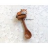 Cuillère Panda Roux en Céramique – L'accessoire craquant pour vos pauses gourmandes
