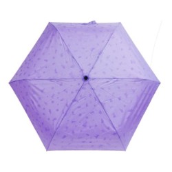 Parapluie chat mauve