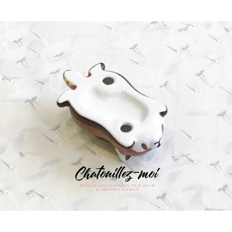 Repose-Baguettes Panda Roux en Céramique – Adorable et Pratique